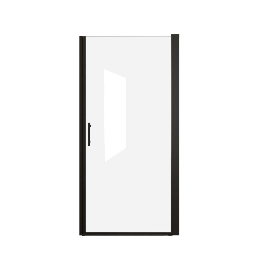 72" X 36" Aluminum and Tempered Glass Shower Door HomeRoots