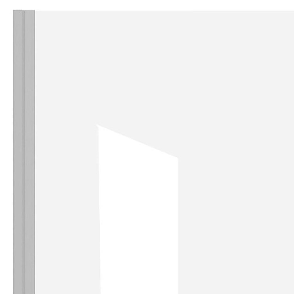 72" X 34" Aluminum and Tempered Glass Shower Door HomeRoots