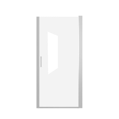 72" X 36" Aluminum and Tempered Glass Shower Door HomeRoots