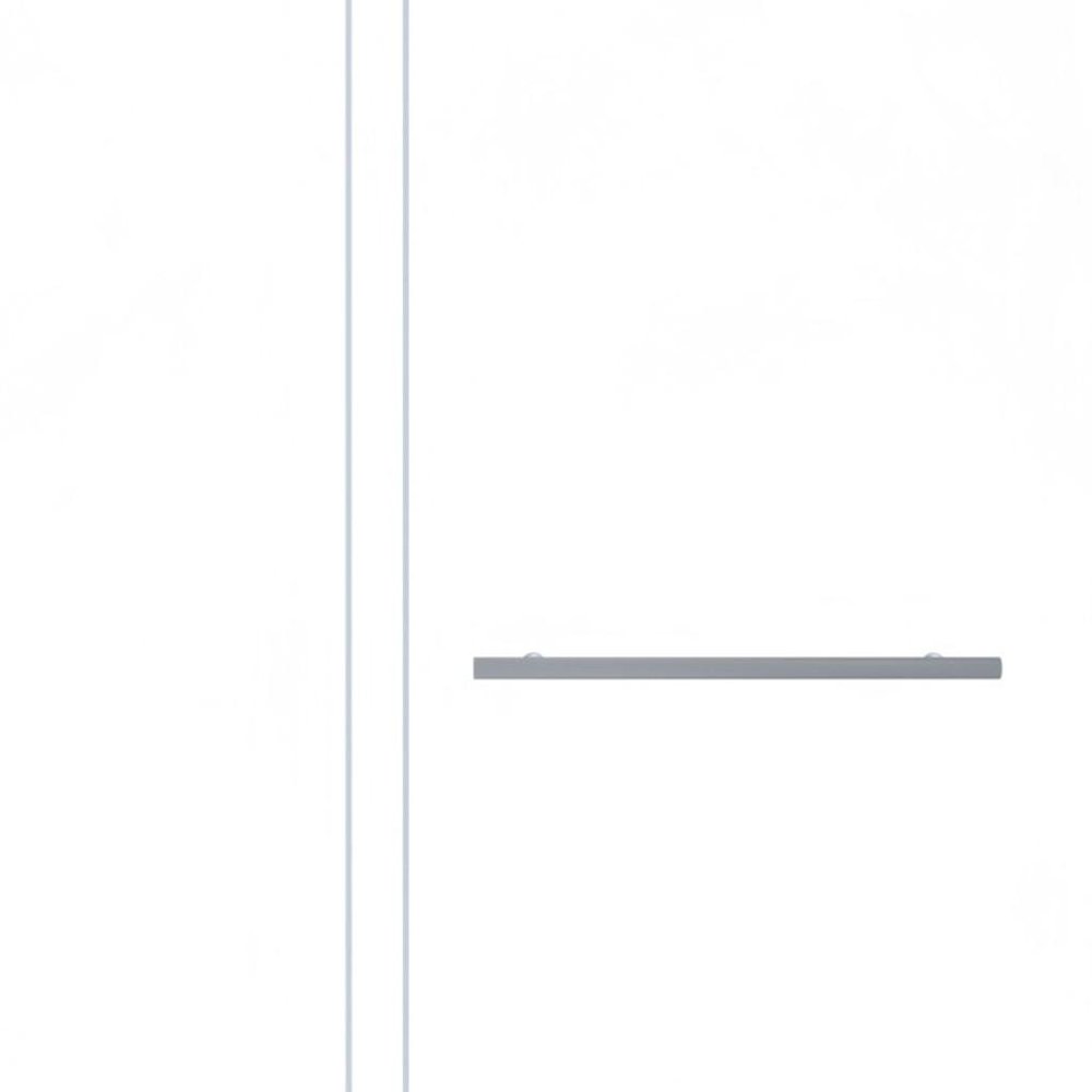 76" X 50" Tempered Glass Shower Door — view 3