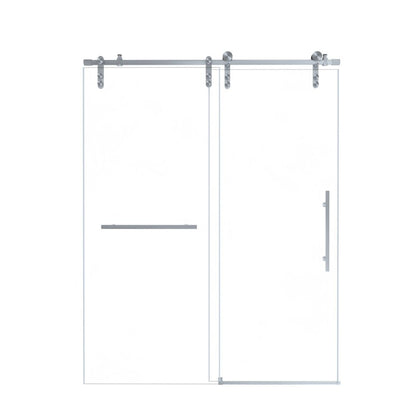Set Of Two Tempered Glass Shower Doors HomeRoots