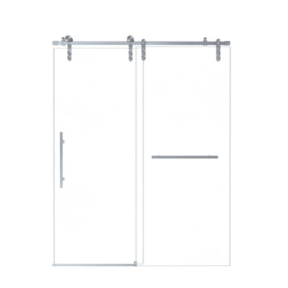 Set Of Two Tempered Glass Shower Doors HomeRoots