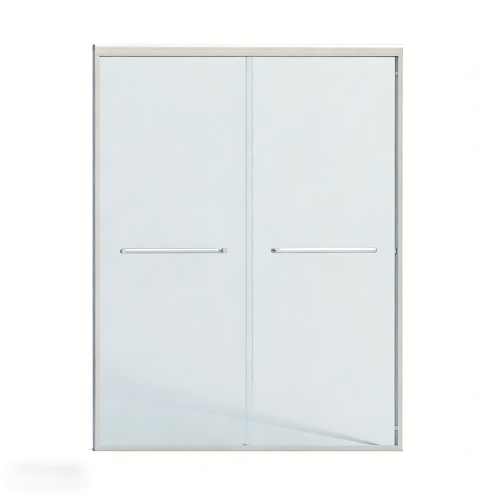 Set Of Two Tempered Glass Shower Doors — view 3