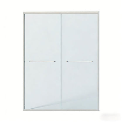 Set Of Two Tempered Glass Shower Doors HomeRoots