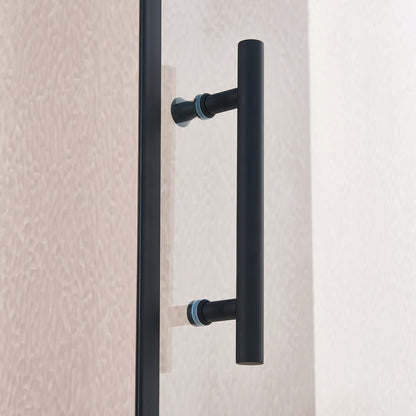 75" X 32" Aluminum and Tempered Glass Shower Door HomeRoots