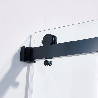 Set Of Two Tempered Glass Shower Doors HomeRoots