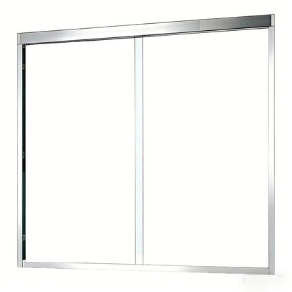 Set Of Two Aluminum and Tempered Glass Shower Doors HomeRoots