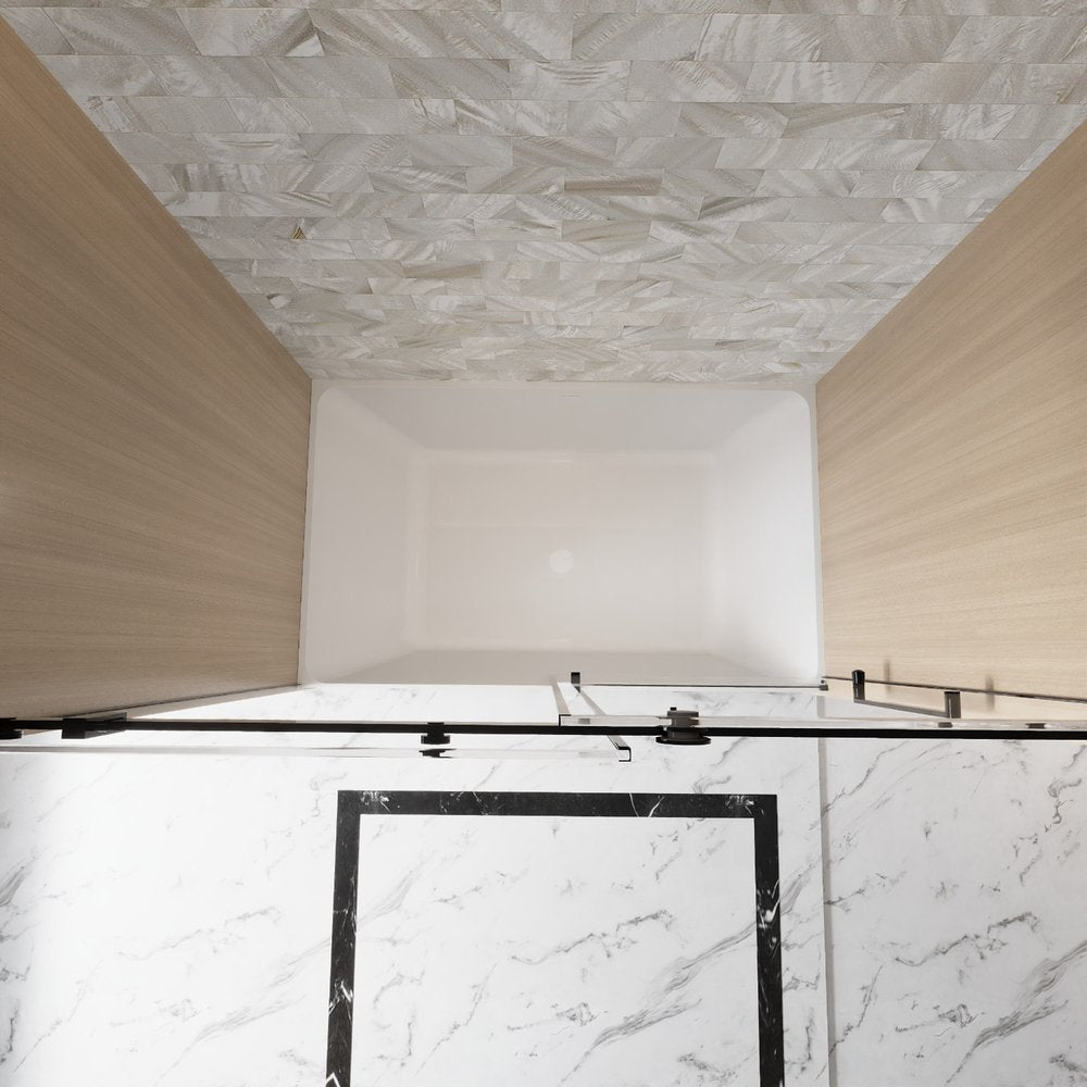 60" X 60" Tempered Glass Tub Door — view 1