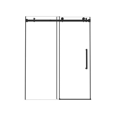 Set Of Two Tempered Glass Shower Doors HomeRoots