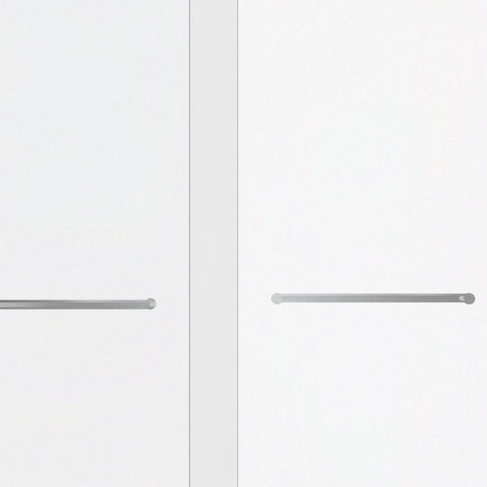 Set Of Two Aluminum and Tempered Glass Shower Doors HomeRoots