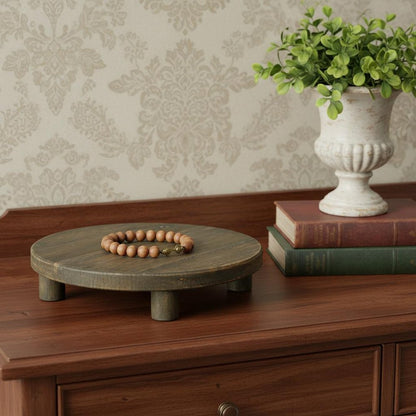 12" Brown Solid Wood Desk Organizer HomeRoots