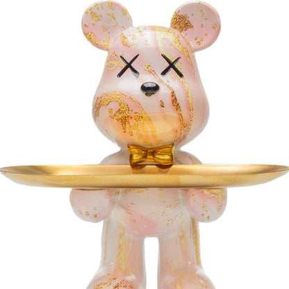 8" Pink Resin Statue HomeRoots