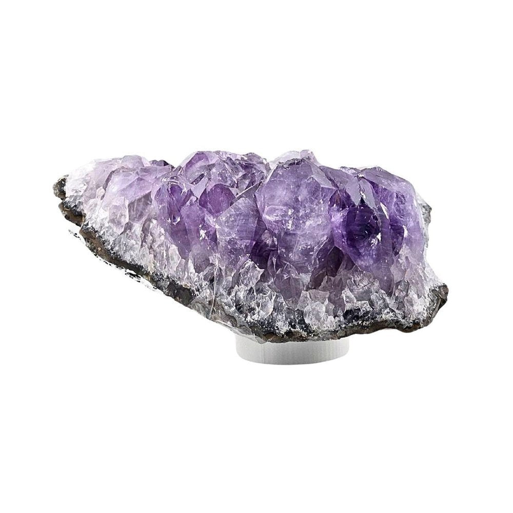 3" Purple Glass Crystal HomeRoots