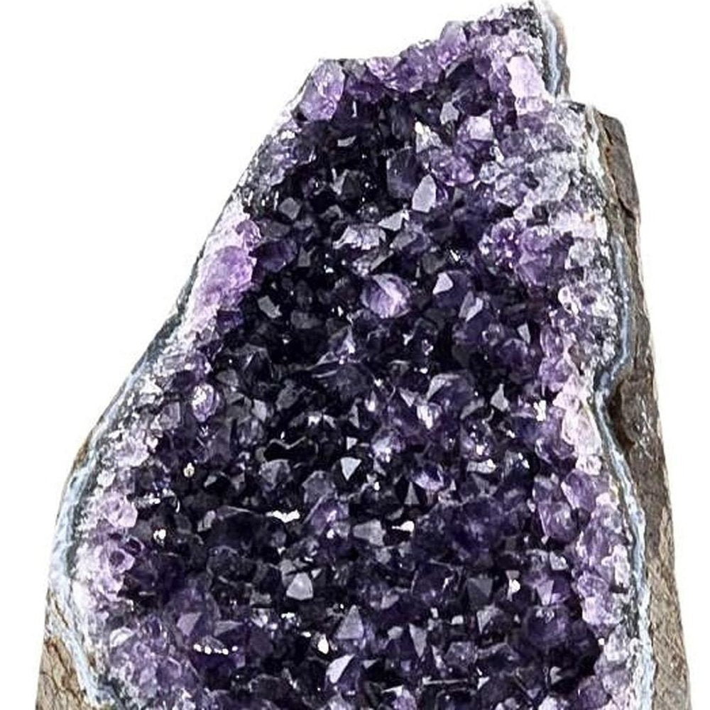 5" Purple Glass Crystal HomeRoots