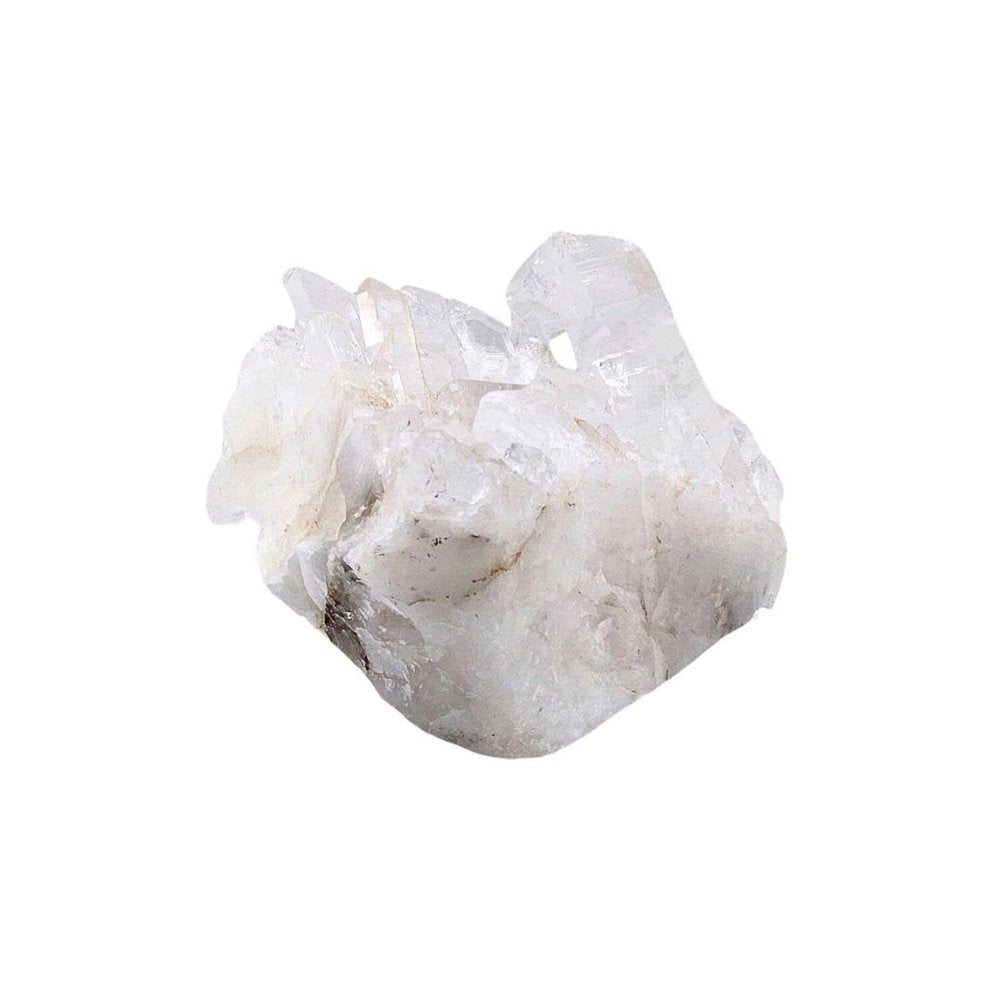 3" White Glass Crystal HomeRoots