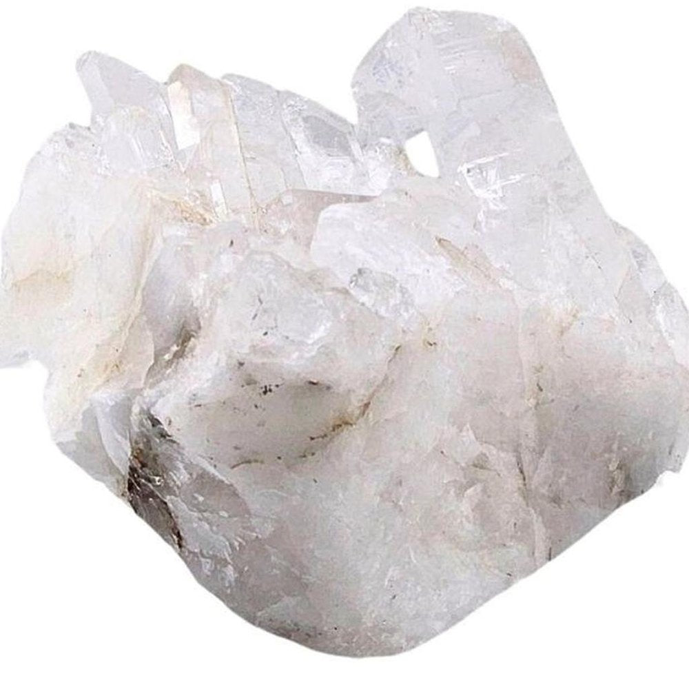 3" White Glass Crystal HomeRoots