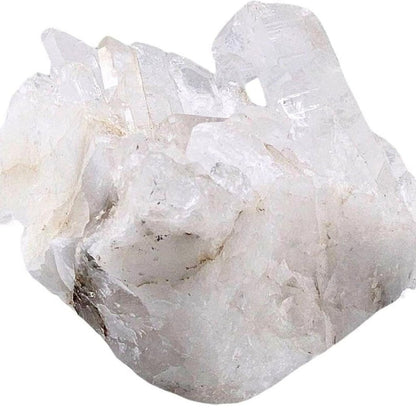 6" White Glass Crystal HomeRoots