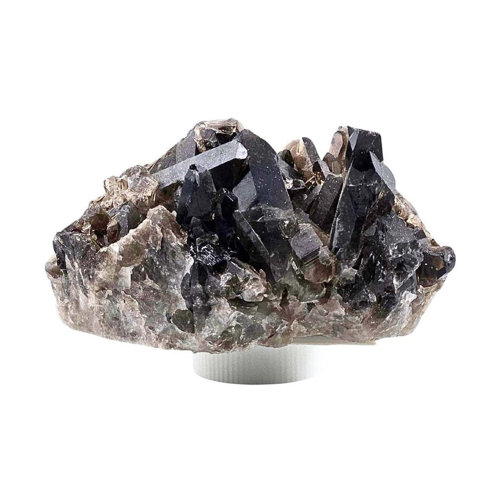 5" Black Glass Crystal HomeRoots