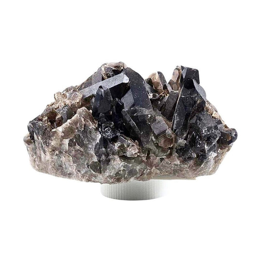 5" Black Glass Crystal HomeRoots