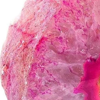 7" Pink Glass Crystal HomeRoots