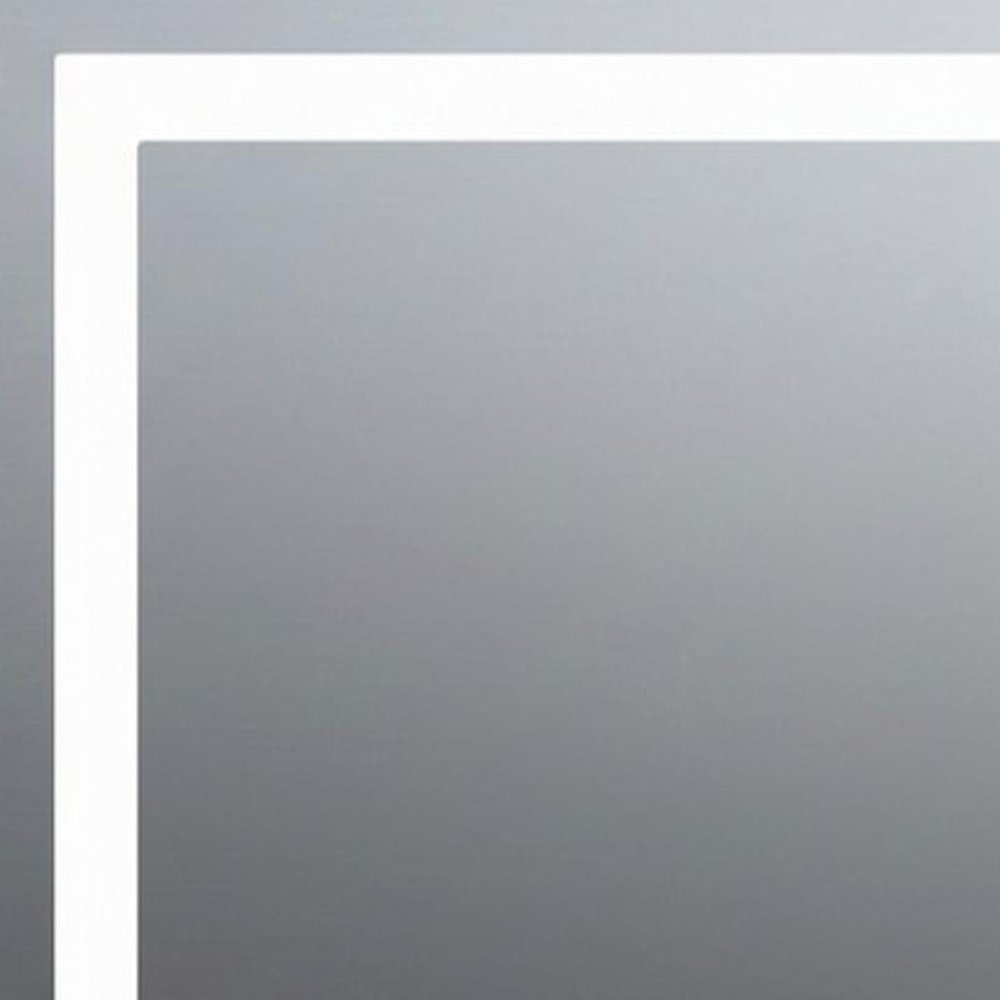 32" Lighted Frameless Bathroom Vanity Mirror — view 4