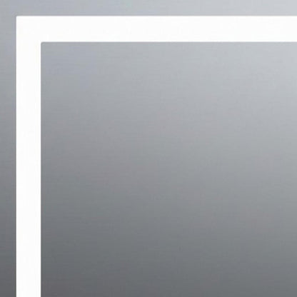 32" Lighted Frameless Bathroom Vanity Mirror