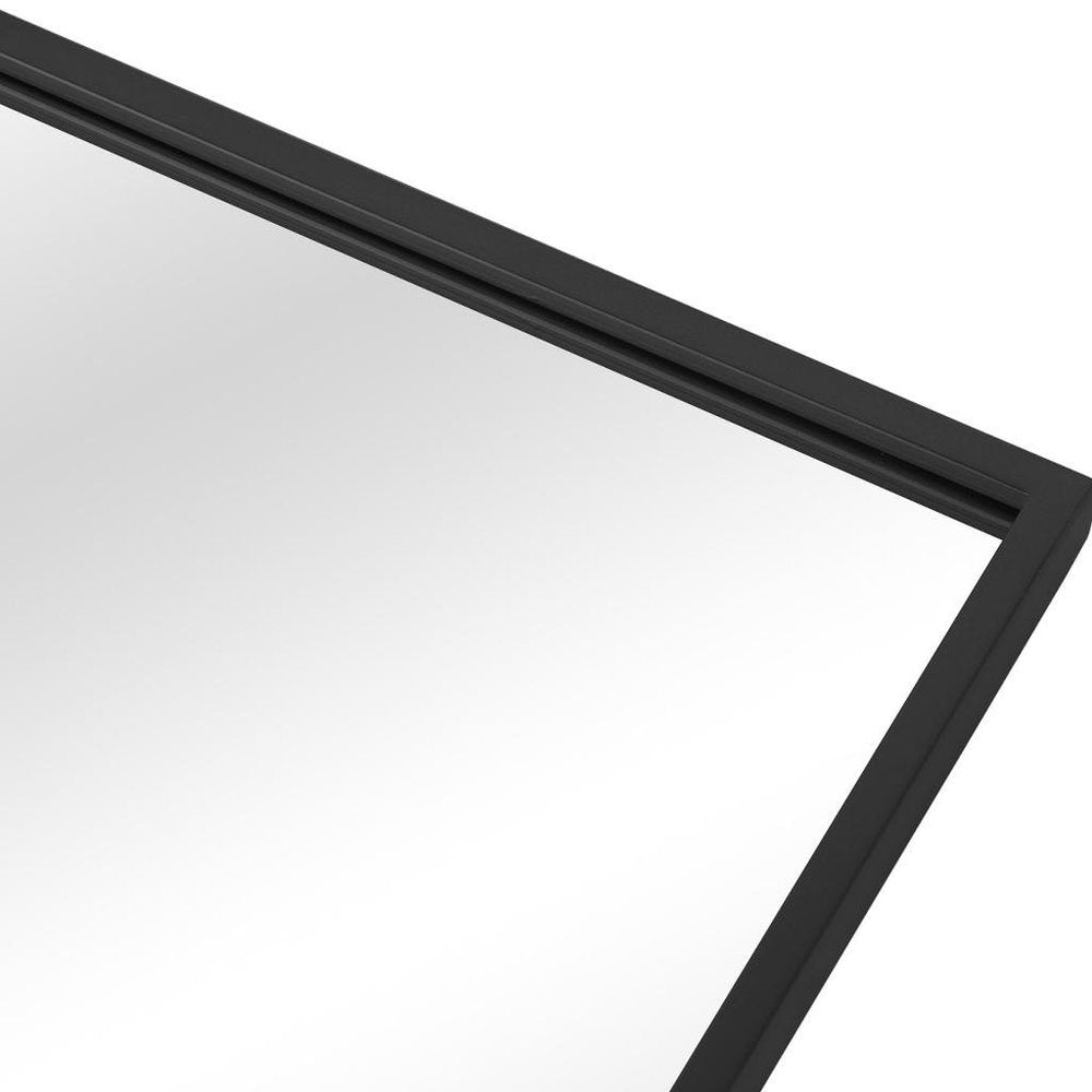 38" X 26" Gold Iron Tilting Framed Bathroom Vanity Mirror — view 6