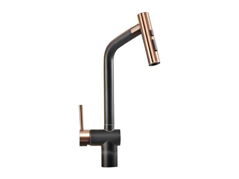 5" Black Stainless Steel Bar Faucet HomeRoots