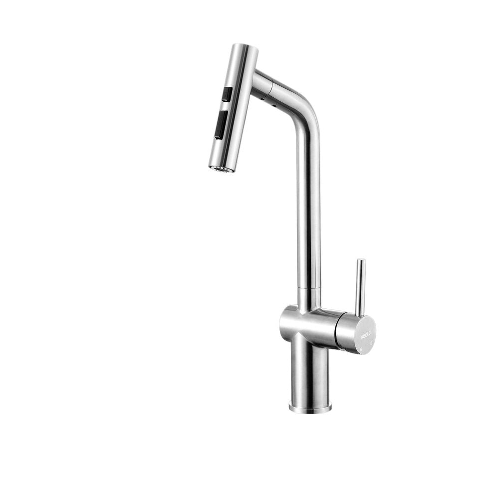 5" Silver Stainless Steel Bar Faucet HomeRoots