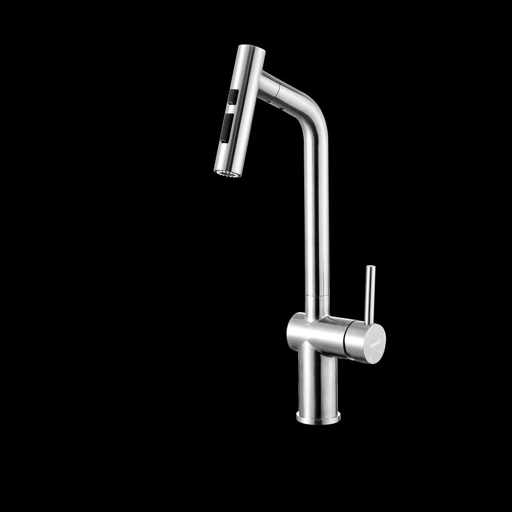 5" Silver Stainless Steel Bar Faucet — view 5