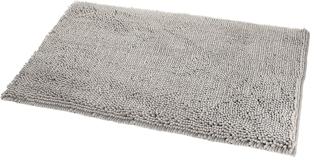 19" X 30" Gray Indoor Outdoor Chenille Door Mat — view 2