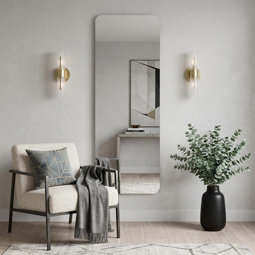 65" Frameless Full Length Hanging Mirror — view 3