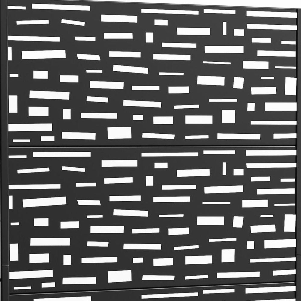 71" X 47" Black Galvanized Metal Rectangular Planter Box HomeRoots
