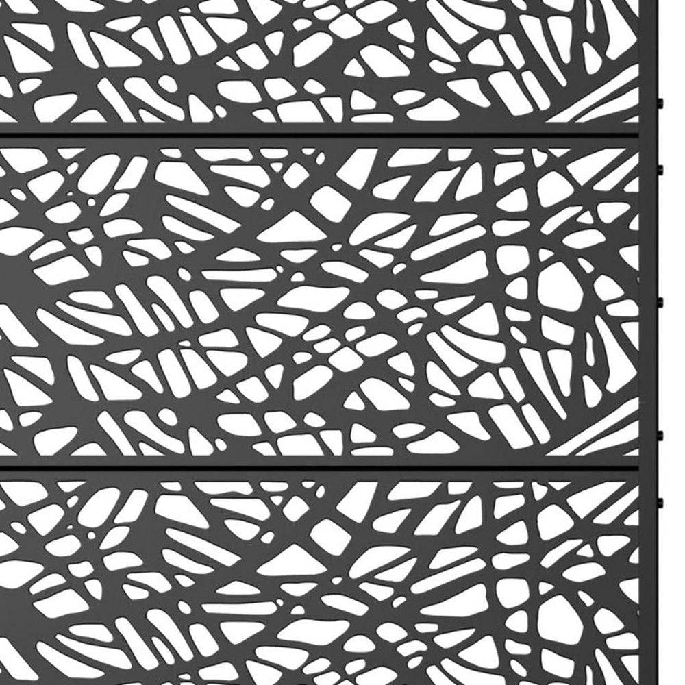 71" X 47" Black Galvanized Metal Rectangular Planter Box — view 4