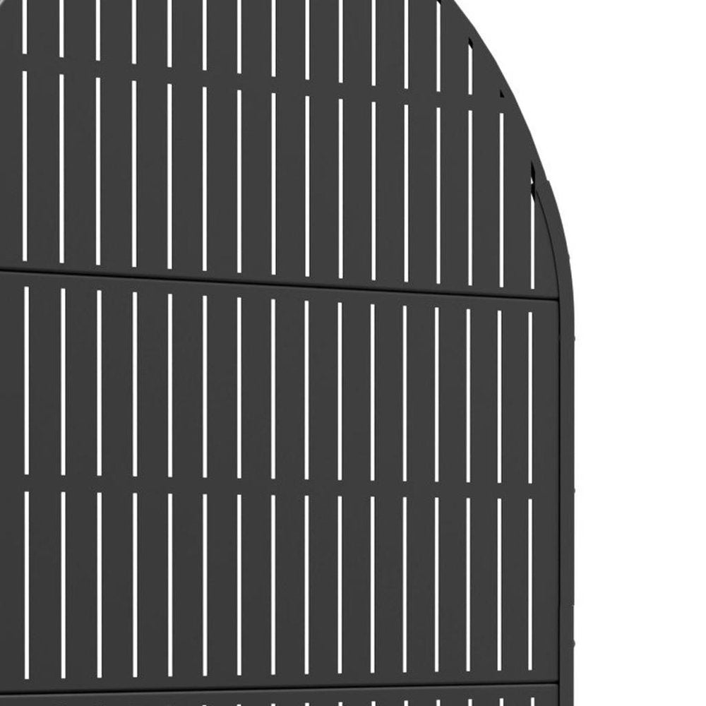 71" X 47" Black Galvanized Metal Rectangular Planter Box HomeRoots