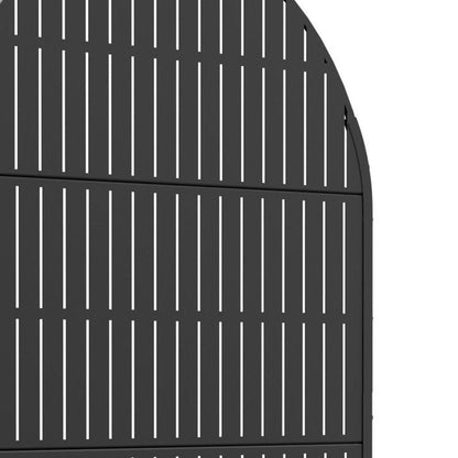 71" X 47" Black Galvanized Metal Rectangular Planter Box HomeRoots