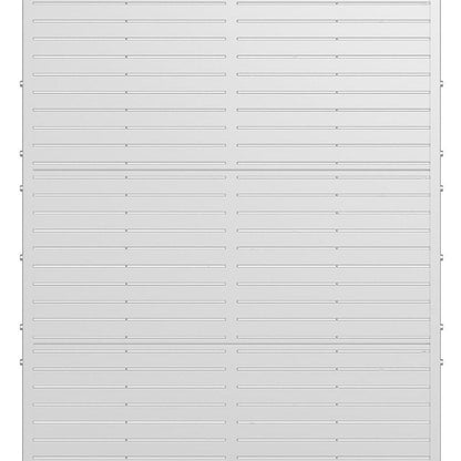 71" X 47" White Galvanized Metal Rectangular Planter Box HomeRoots