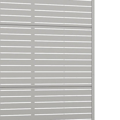 71" X 47" Gray Galvanized Metal Rectangular Planter Box HomeRoots