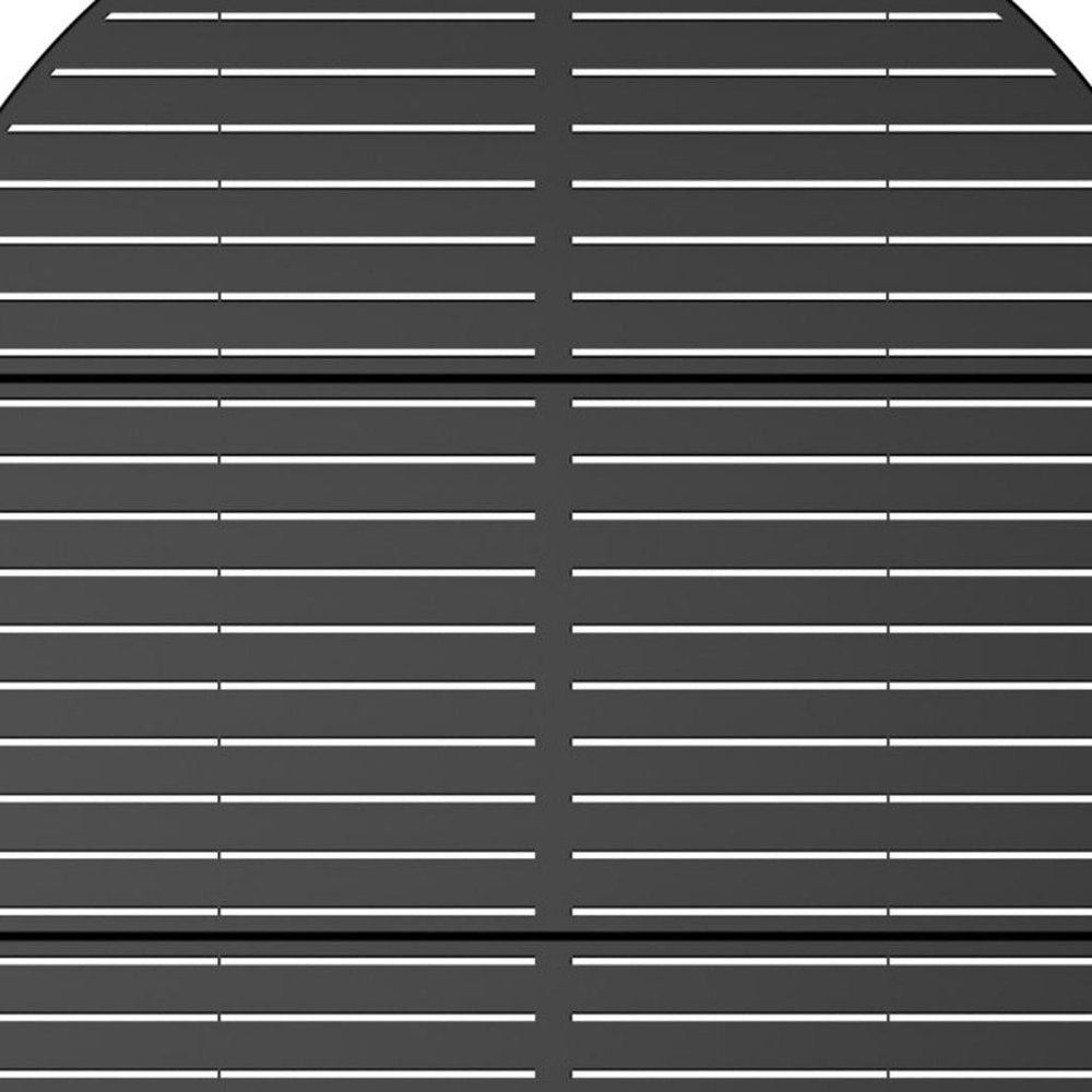 71" X 47" Black Galvanized Metal Rectangular Planter Box — view 4