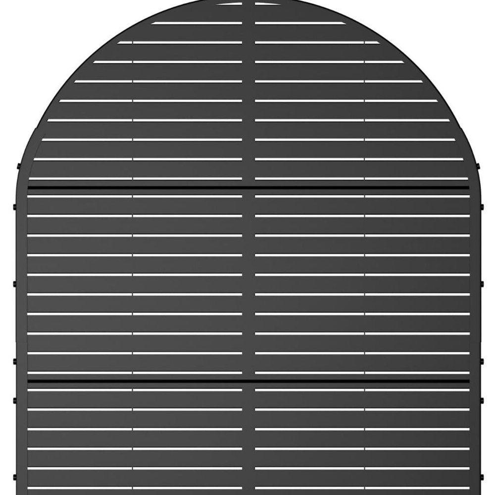 71" X 47" Black Galvanized Metal Rectangular Planter Box — view 5