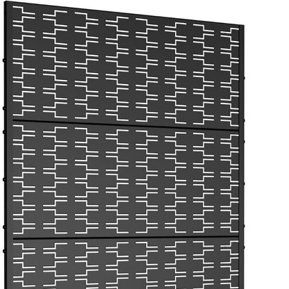 71" X 47" Black Galvanized Metal Rectangular Planter Box HomeRoots