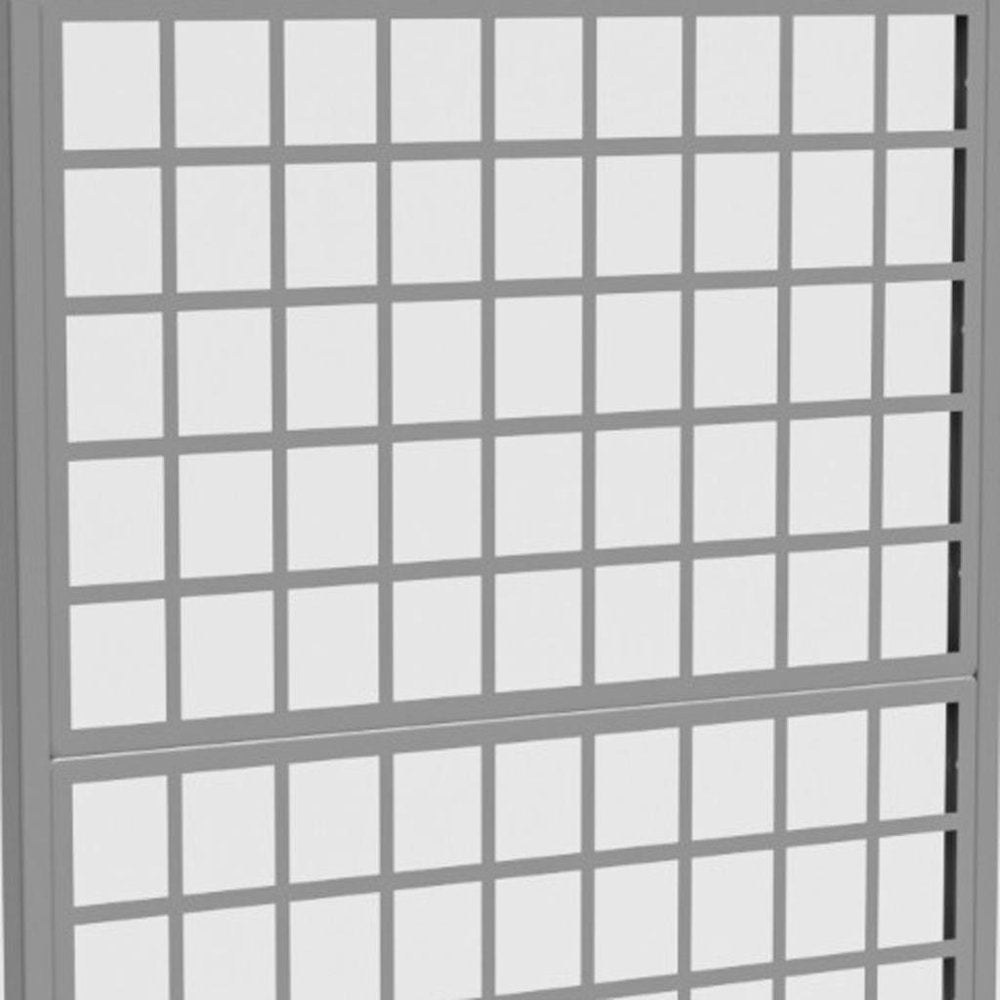 71" X 35" Gray Galvanized Metal Rectangular Planter Box — view 4