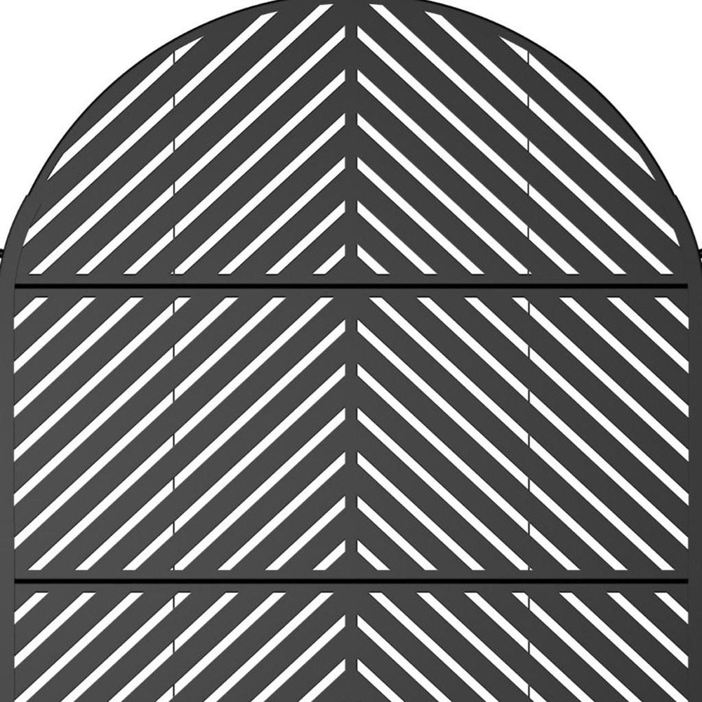 71" X 47" Black Galvanized Metal Rectangular Planter Box HomeRoots