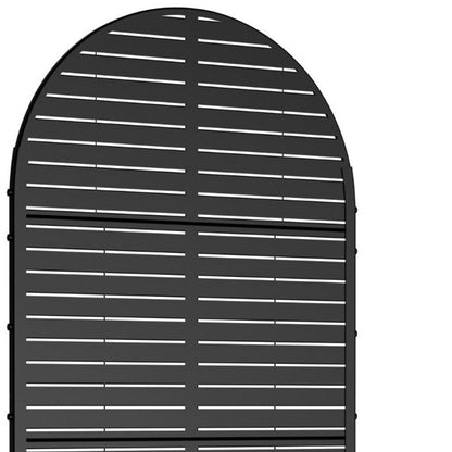 71" X 35" Black Galvanized Metal Rectangular Planter Box HomeRoots