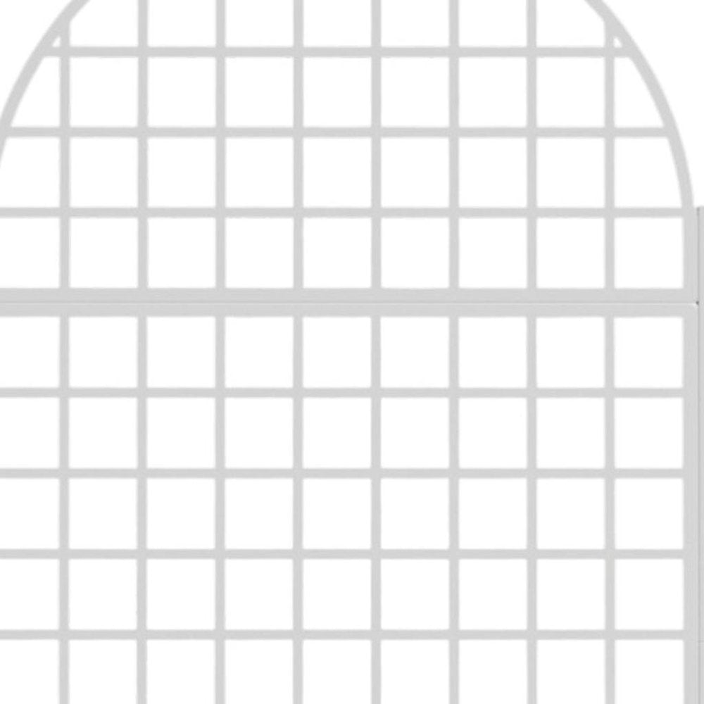 71" X 35" White Galvanized Metal Rectangular Planter Box — view 3