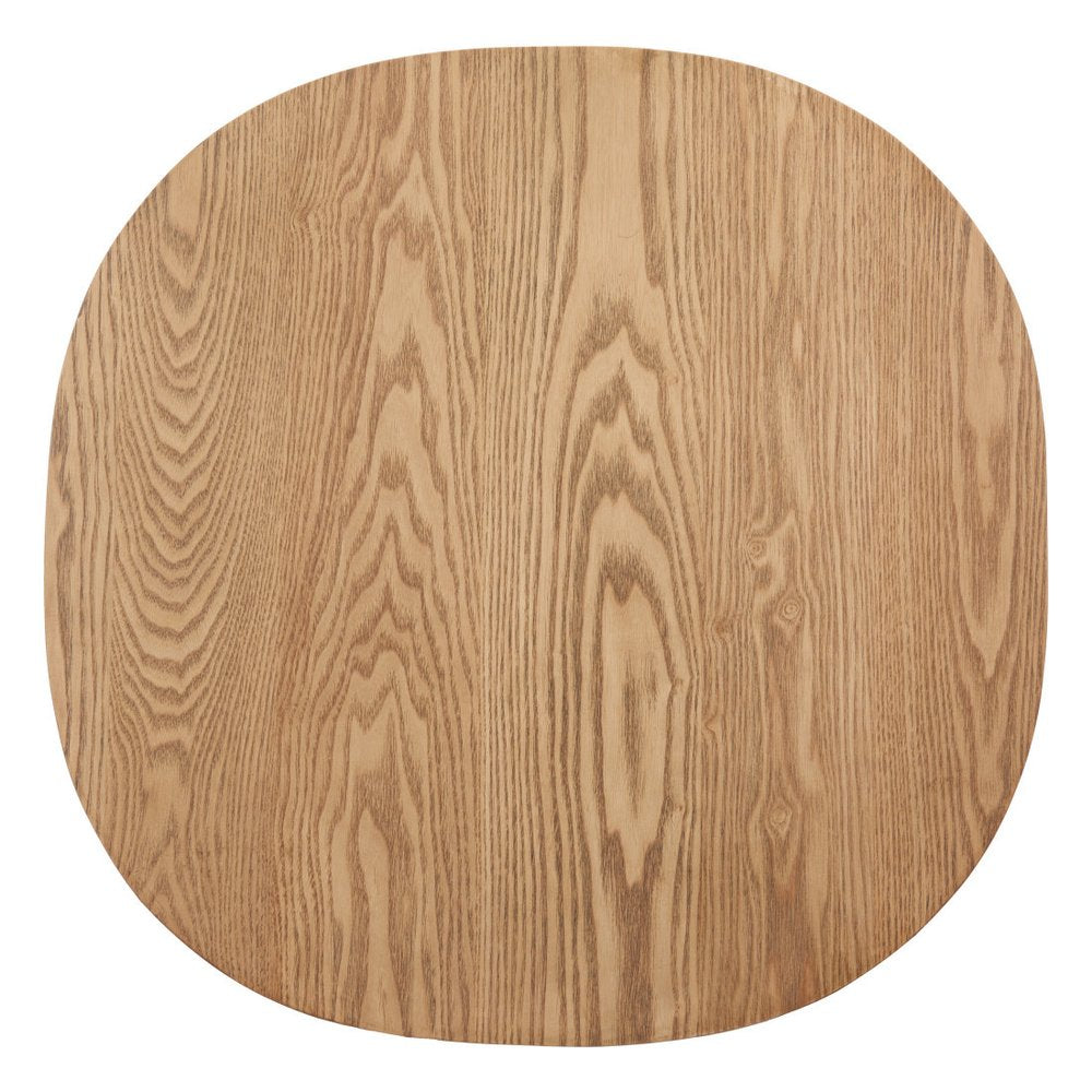24" Natural Wood Oval End Table HomeRoots
