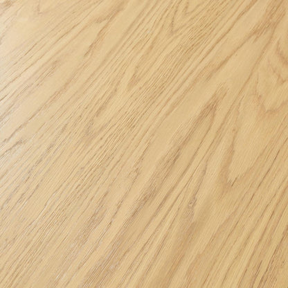 60" Natural Solid Wood Pedestal Base Round Top Dining Table