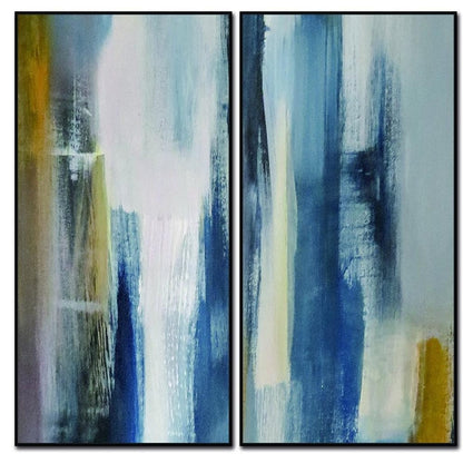 Set Of Three Indie Black Framed Wall Art