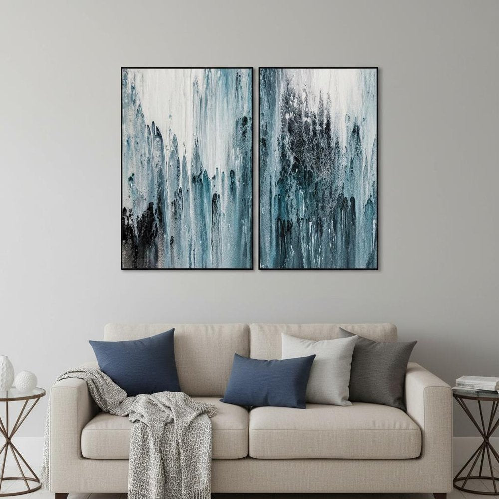 Set Of Two Zelda Black Framed Wall Art — view 4