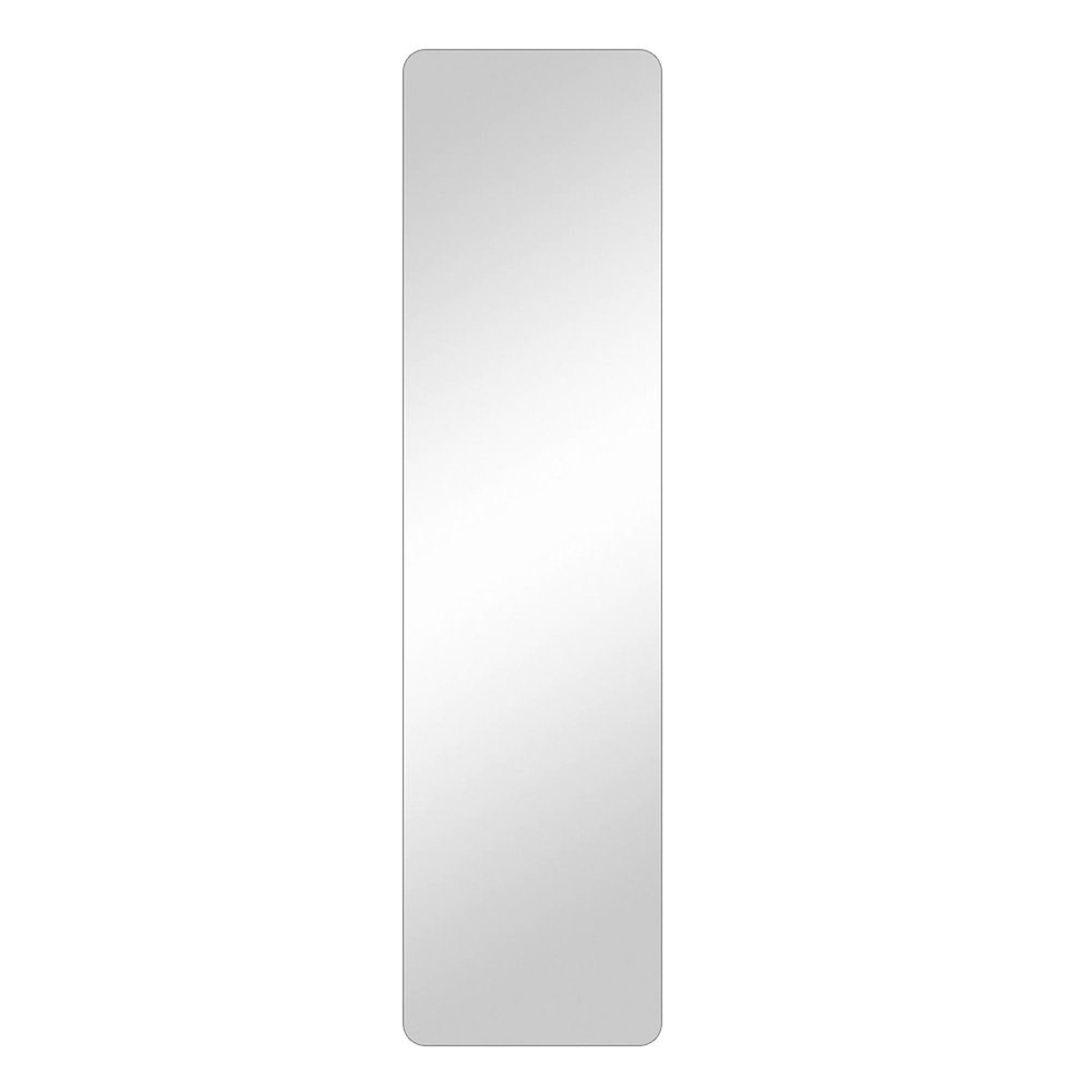 59" Silver Frameless Full Length Hanging Mirror — view 5